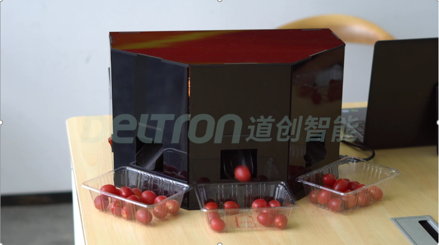 A multi spectrum sensor developed by Deltron Intelligence Technology that categorizes fruits according to their sweetness and ripeness level 