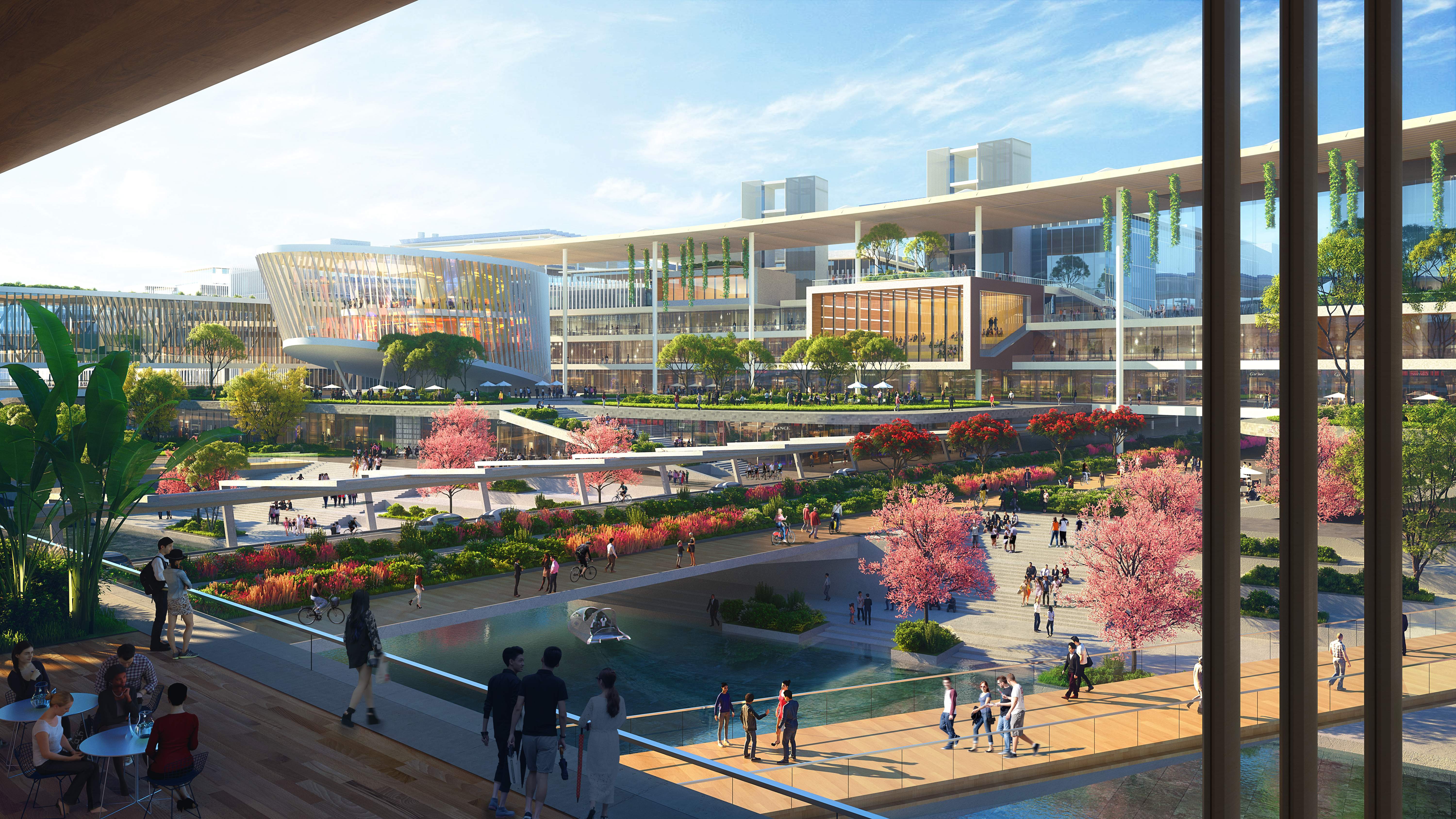 Impression of the HKUST(GZ) campus. Photo credit: KPF