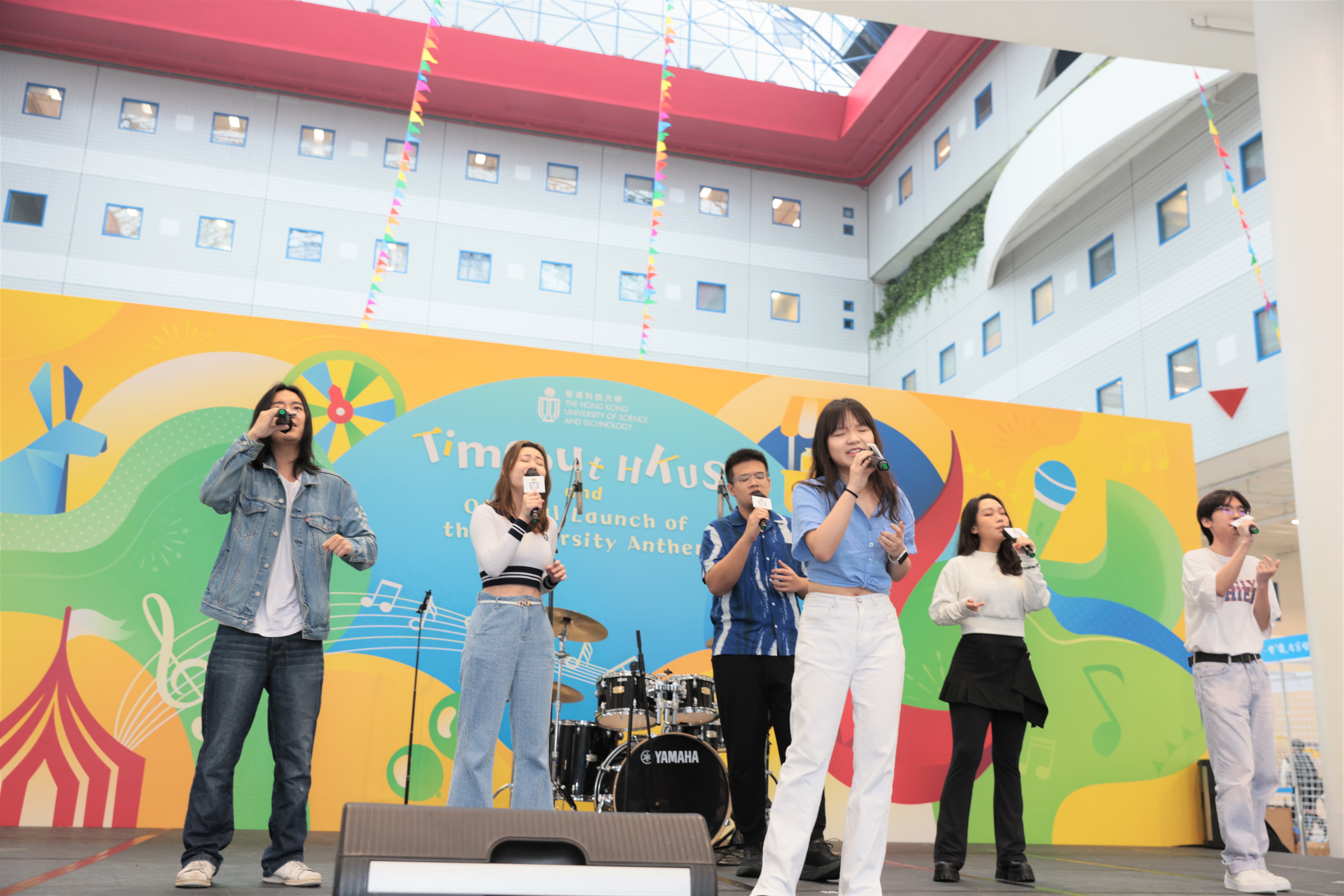 The music and dance performances by students featured in “Timeout HKUST”