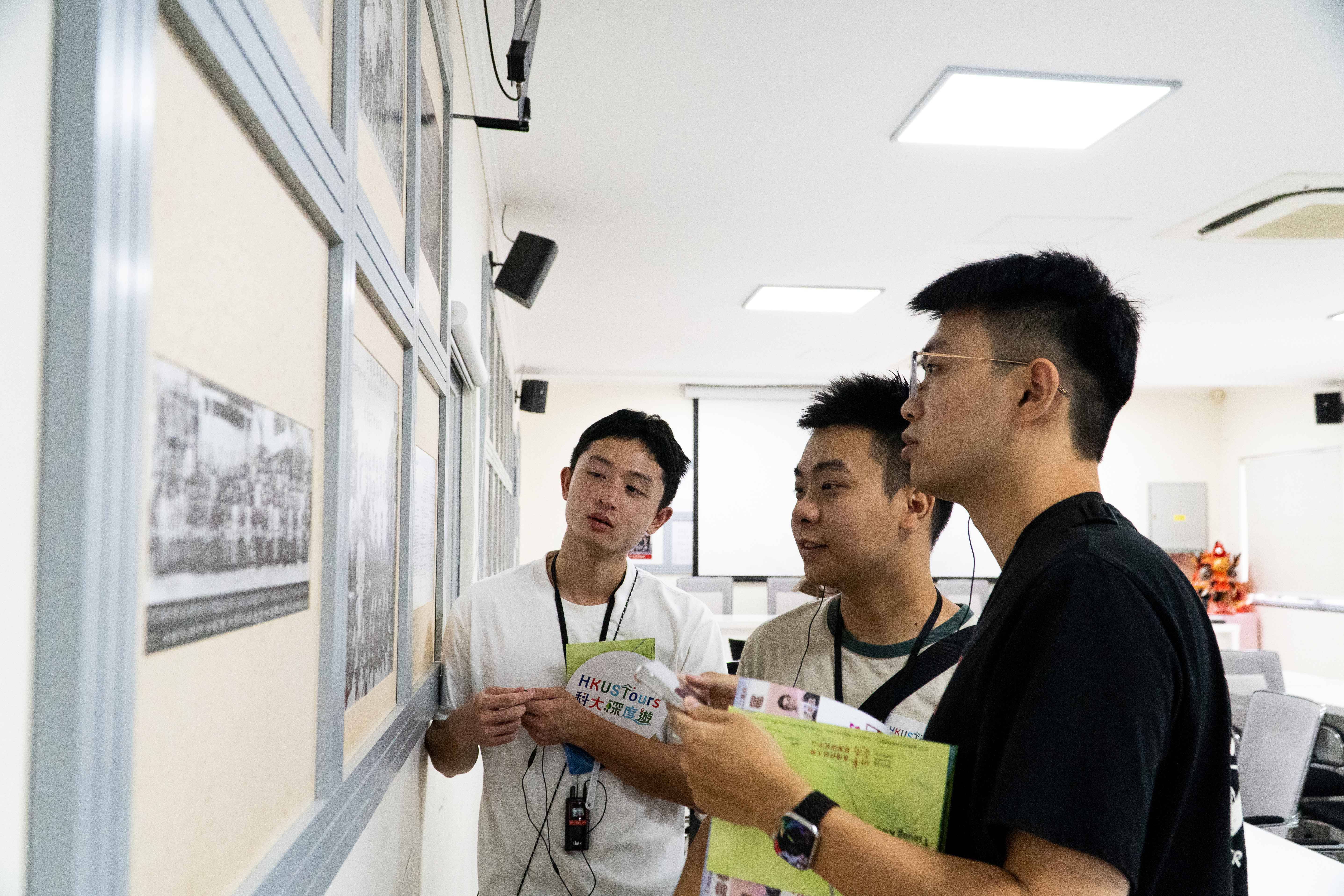 导赏团亦到访坑口乡事委员会，透过认识坑口和将军澳新市镇的发展，一同发掘科大在社区的足迹及其发展史。