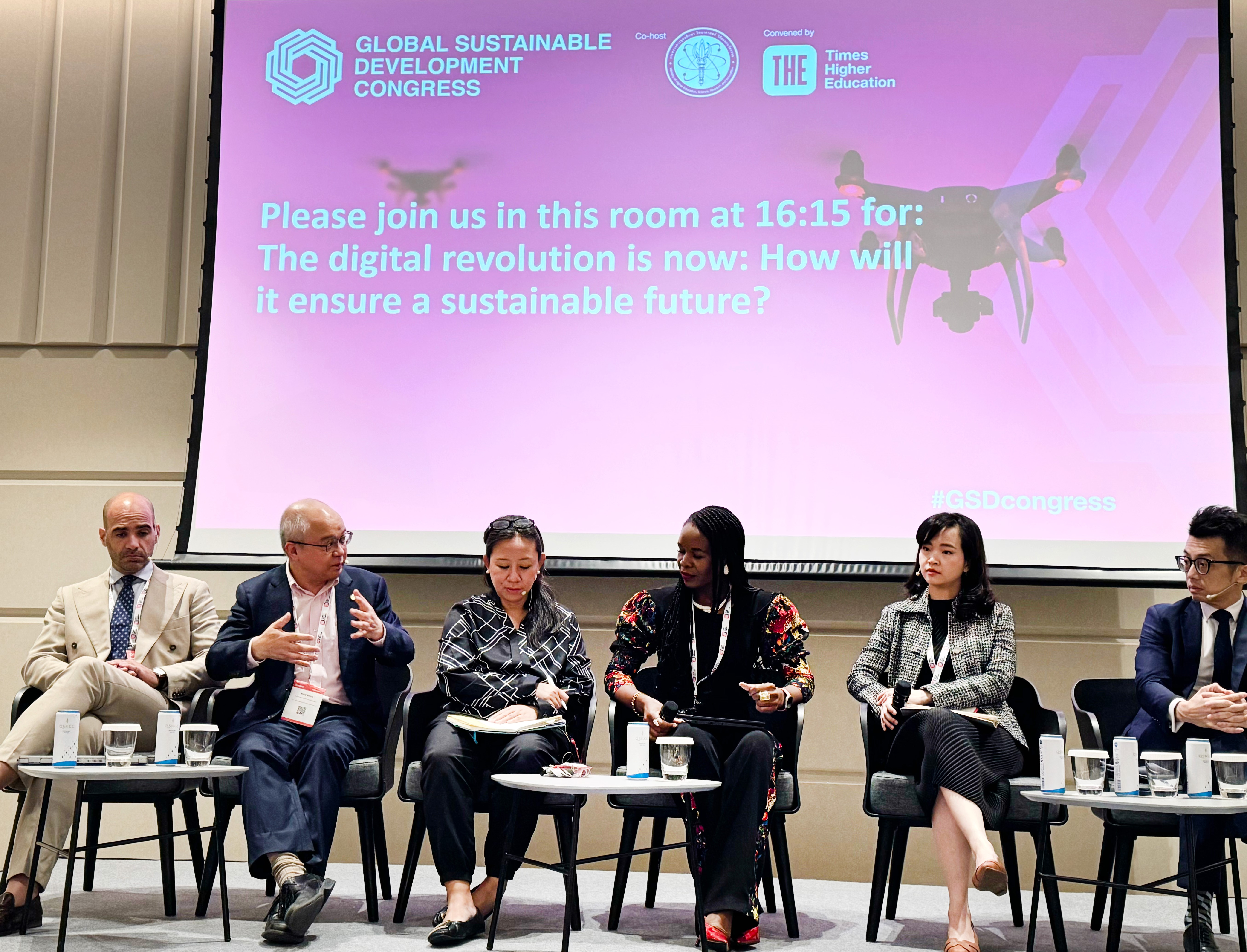 panel discussion on sustainable future amid the digital revolution 