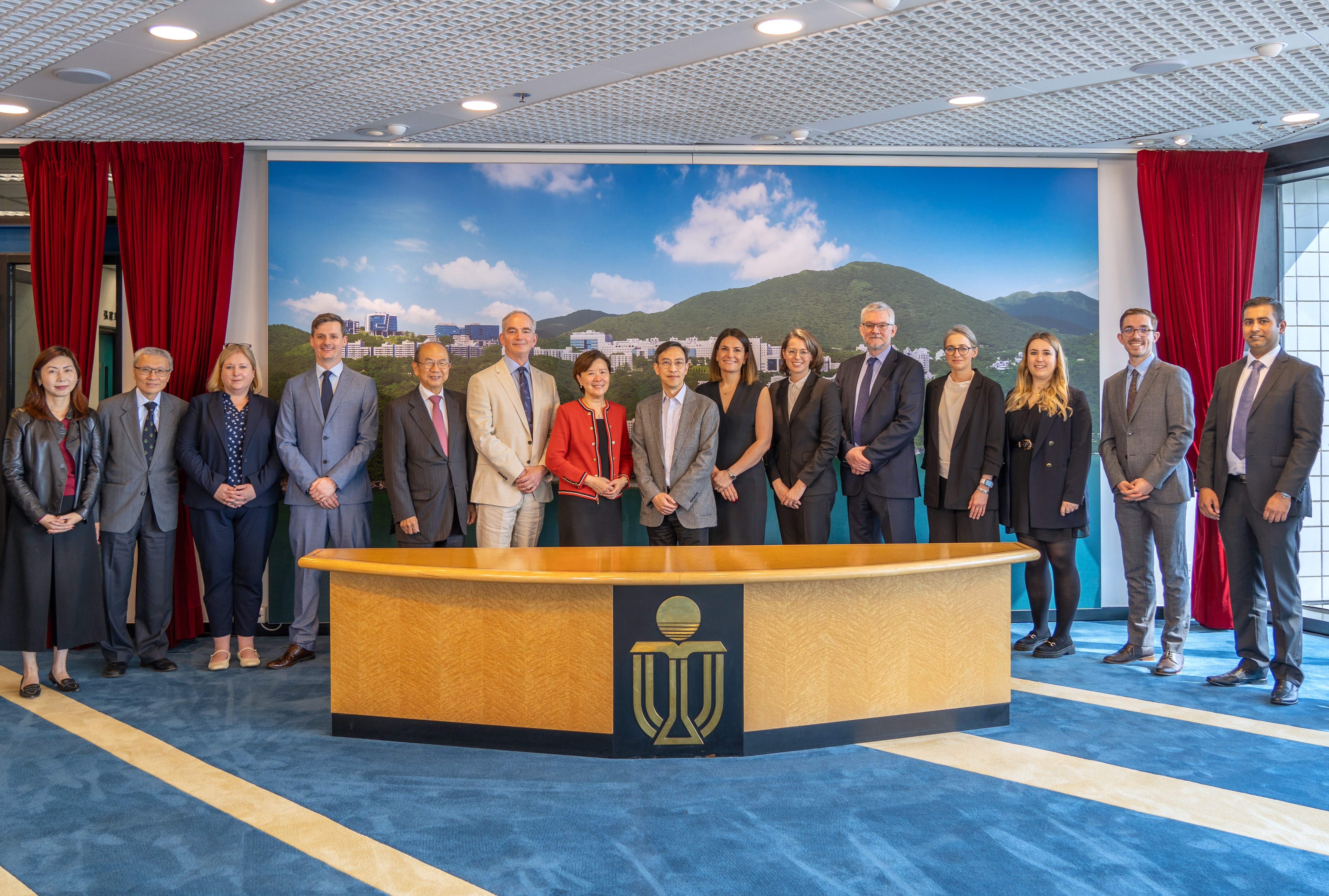 倫敦帝國學院代表團