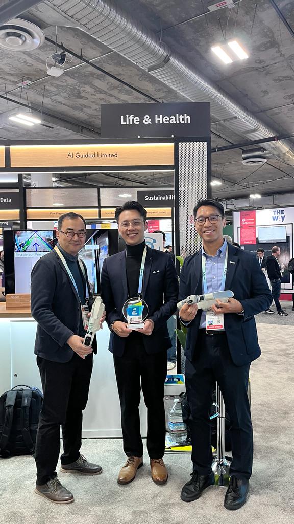 AI Guided Limited was honored with the CES Innovation Awards in the "Accessibility and Aging Tech" category for its revolutionary product, the "GUIDi™ Smart Belt".