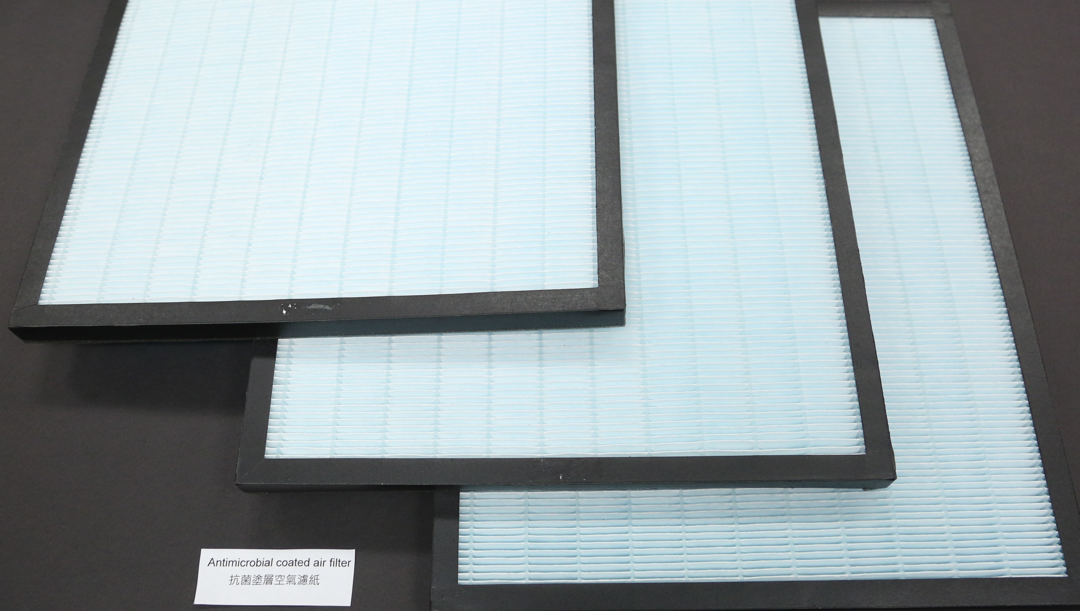  Antimicrobial coated air filter