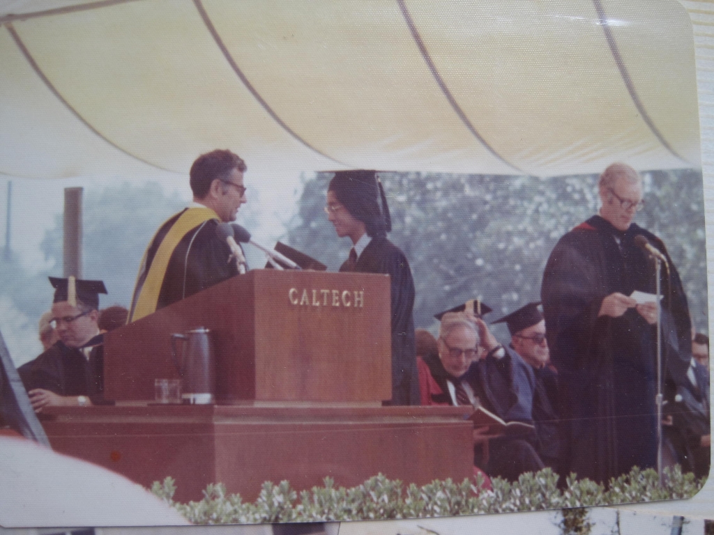  President Tony F Chan graduated from Caltech in 1973.