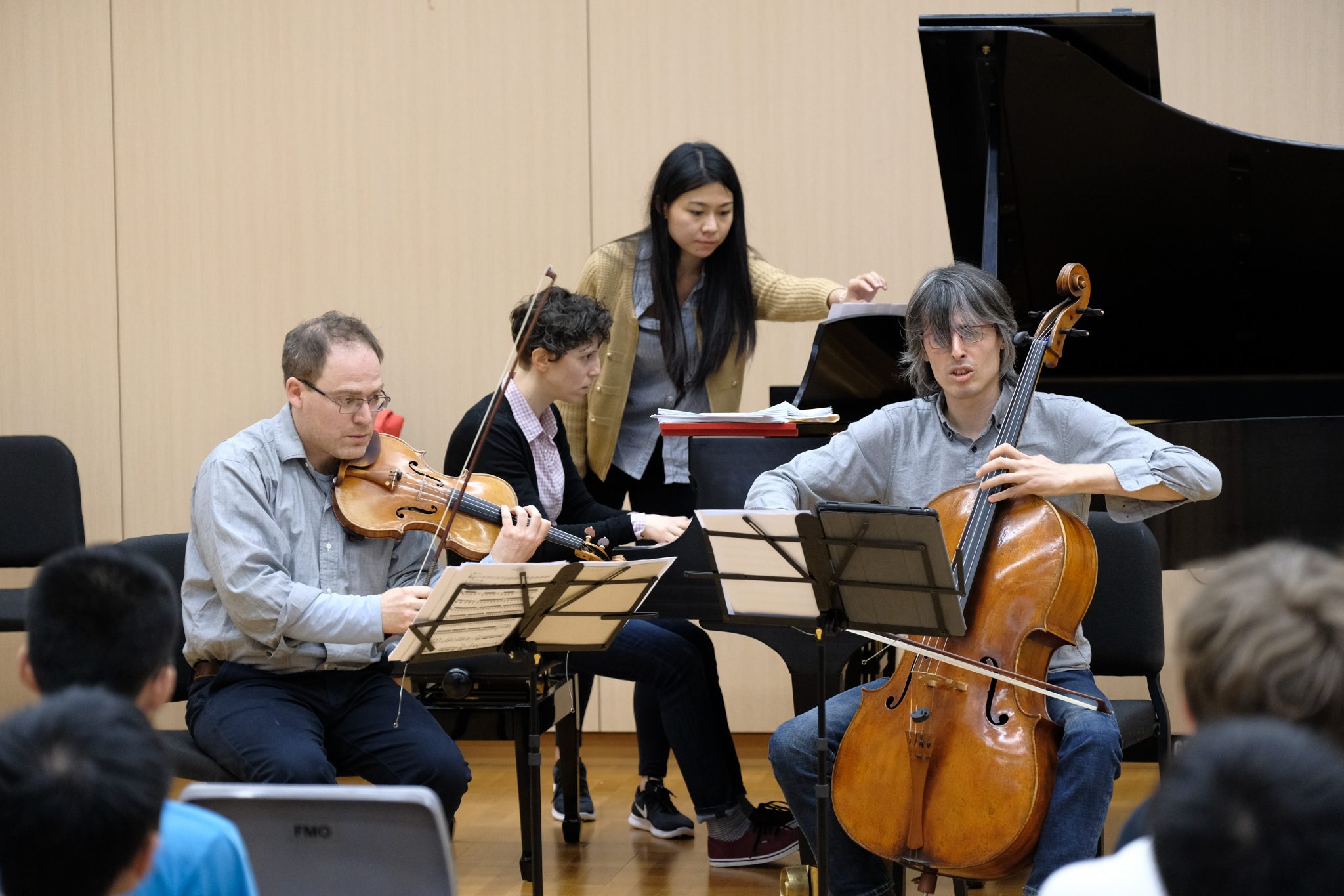  The Israeli Chamber Project is the Ensemble-in-Residence for the Intimacy of Creativity 2018 at HKUST.