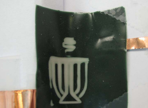  通電後即時顯示圖案