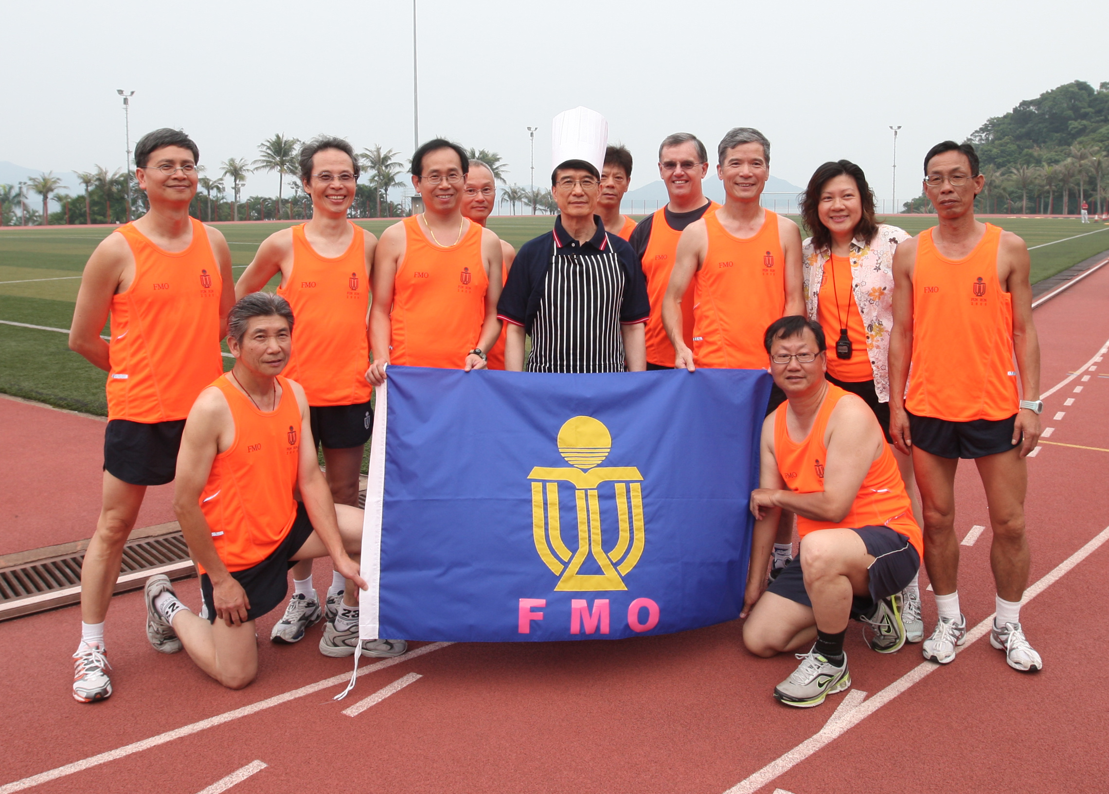  The active fundraisers in the Facilities Management Office Team.