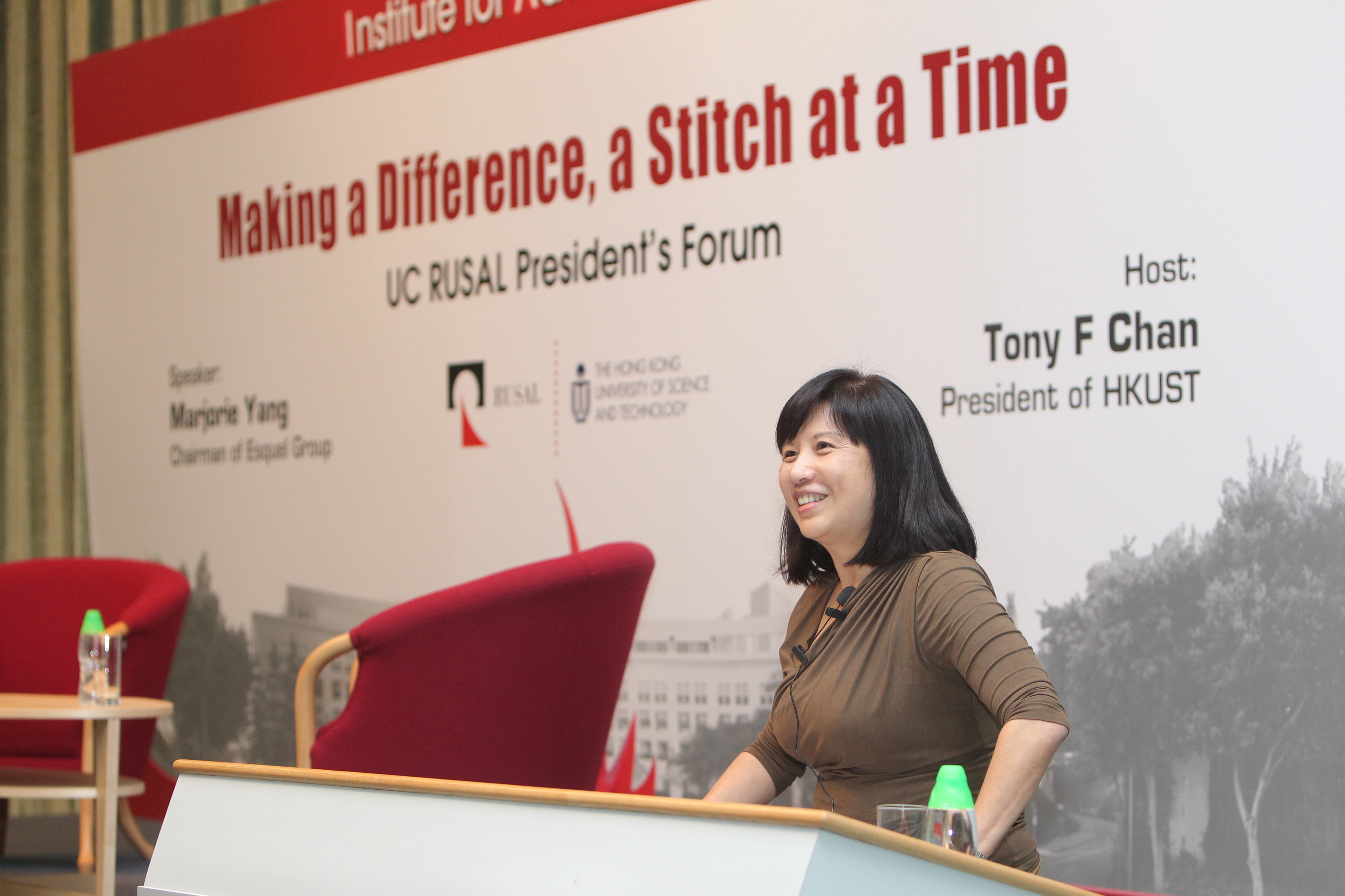 Ms Marjorie Yang shining light on her management philosophy