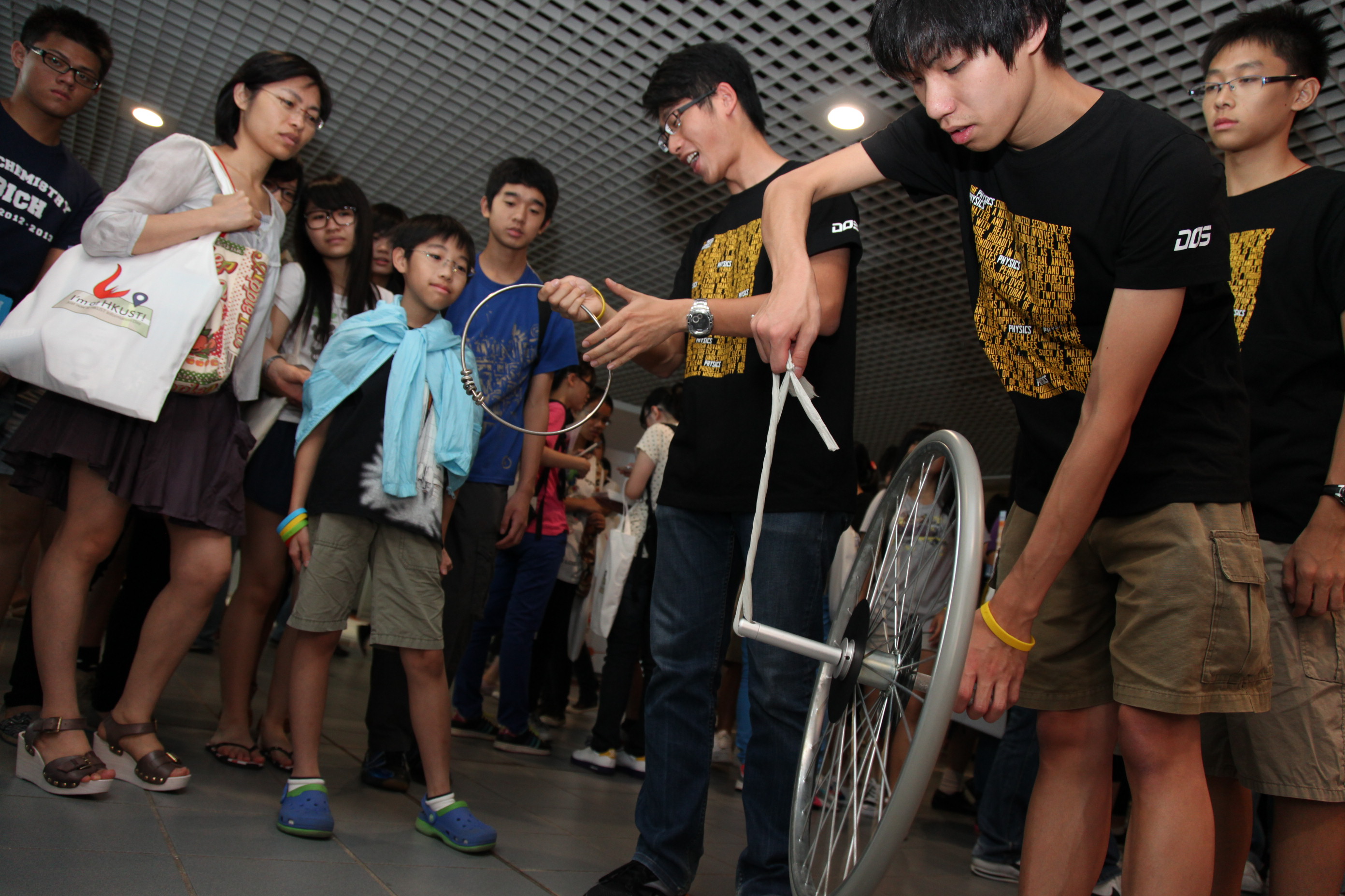 HKUST’s Information Day features admission talks, program seminars, consultation sessions, exhibitions, laboratory tours and visits to the public.