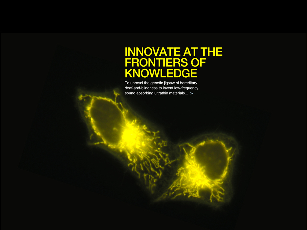 To unravel the genetic jigsaw of hereditary deaf-and-blindness, to invent low-frequency sound absorbing ultrathin materials that turn the traditional mass density law of transmission on its own head, to spearhead Asian management case studies that are conspicuously absent in the mainstream academic discourses――such is a cross section of the richness of ideas brewing in the minds of HKUST researchers.