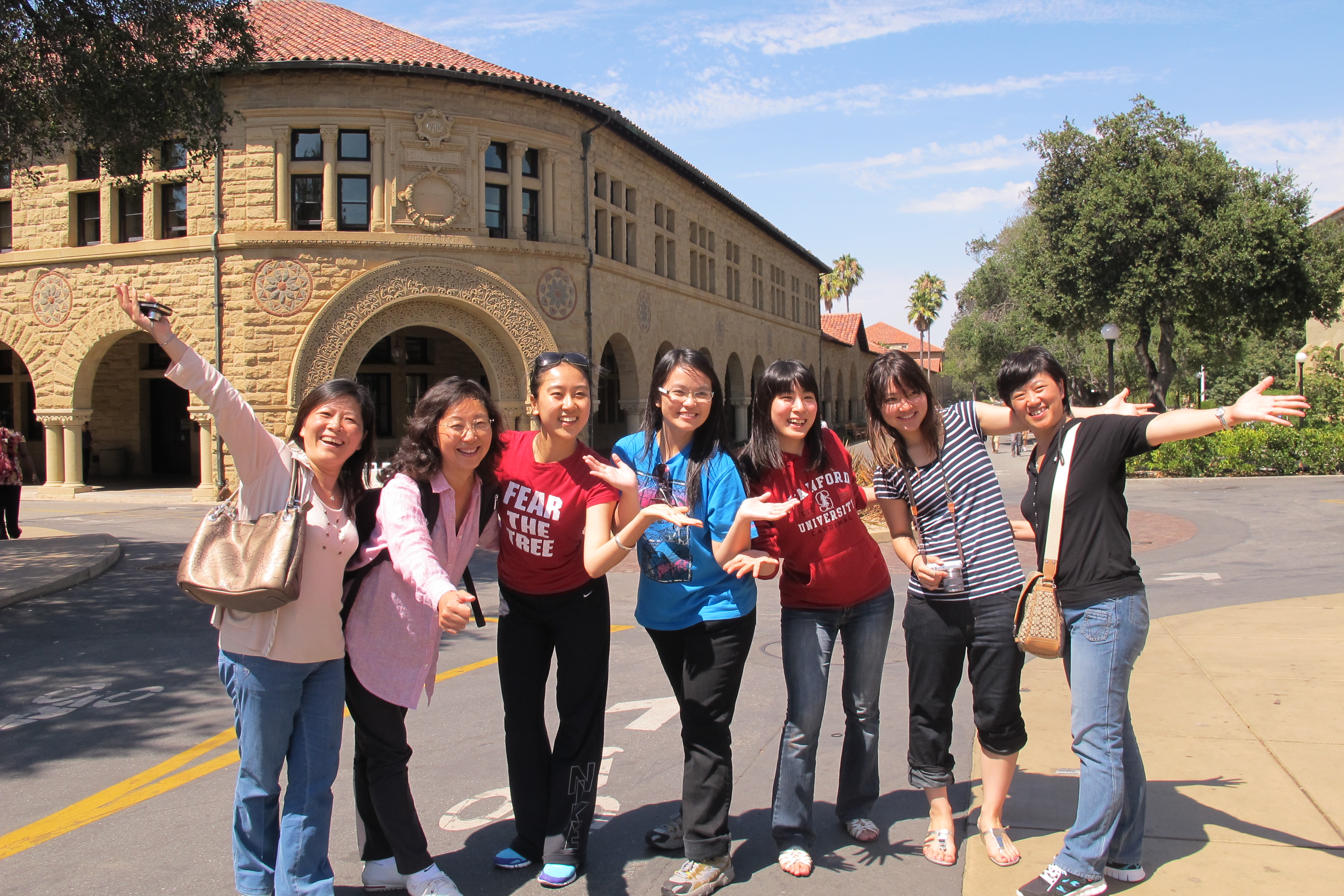  Samantha had student exchange at Stanford University