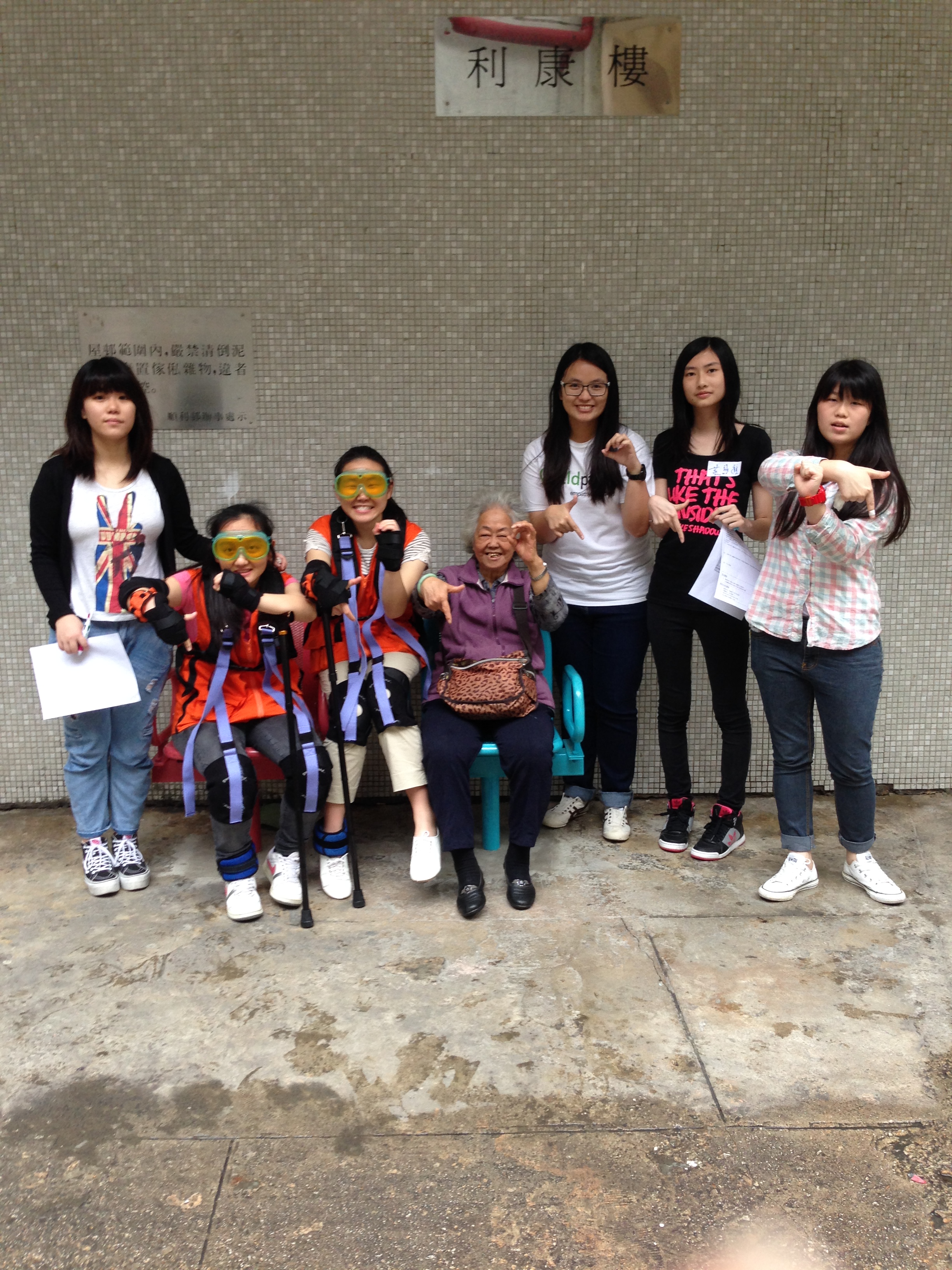  Samantha visit the elderly