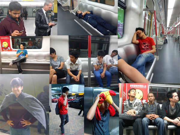  Ever so dull a moment spent on the MTR