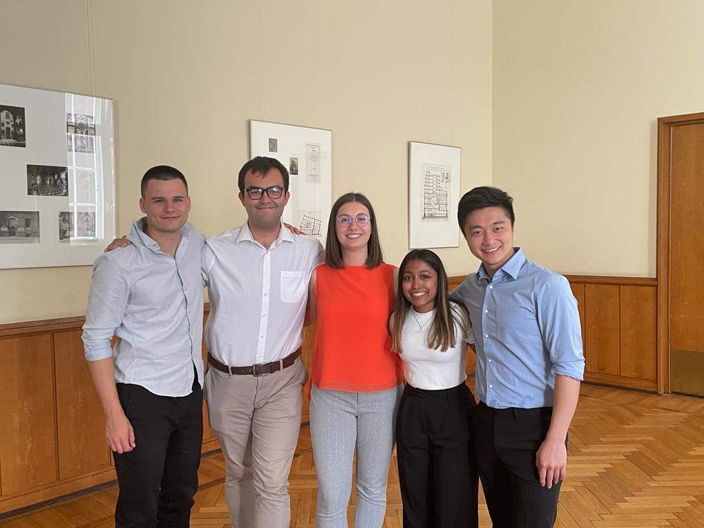 Yigit (second from left) from Turkey enjoys life at HKUST as a cultural melting pot