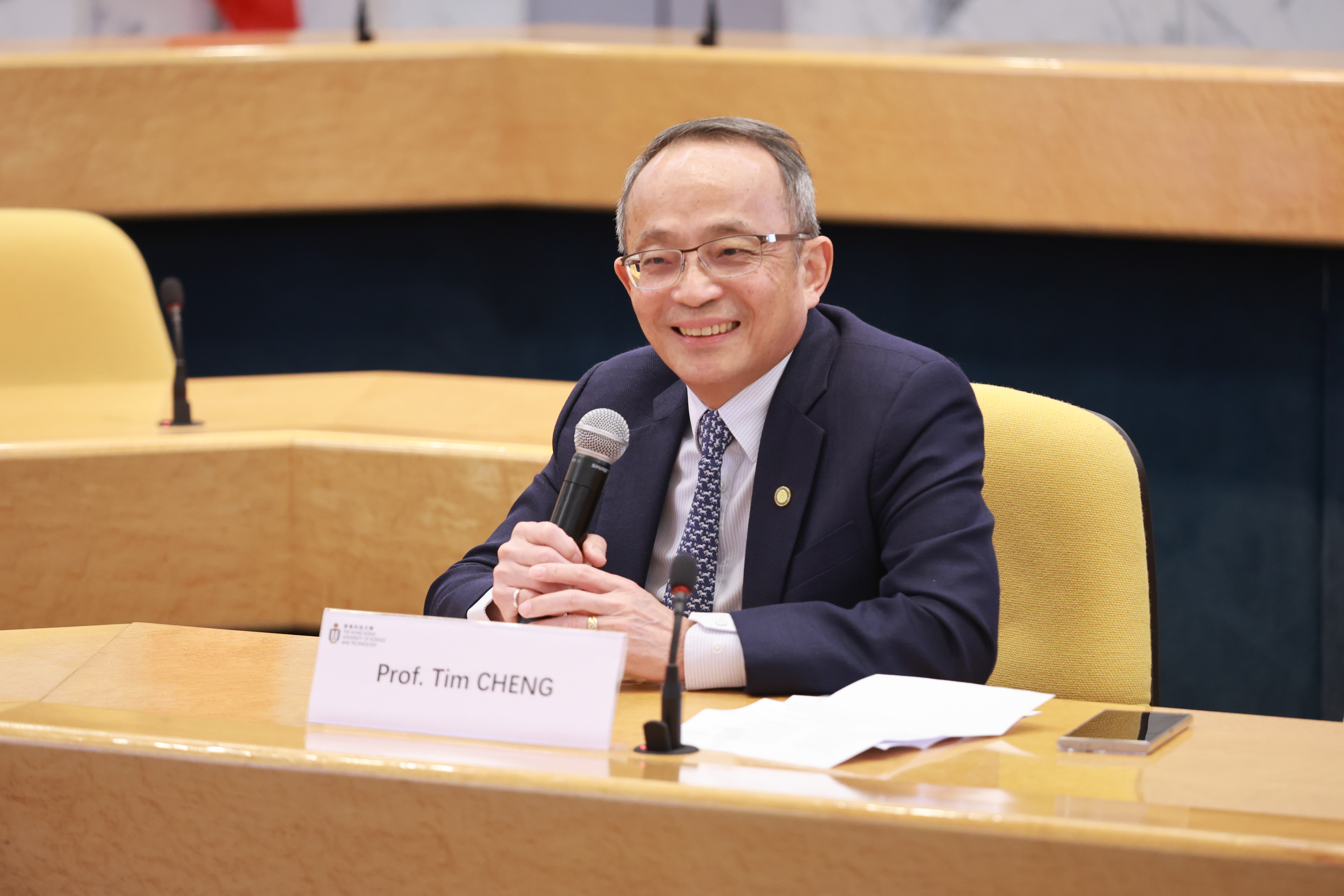 Vice-President for Research and Development of HKUST, Professor Tim CHENG says HKUST’s multidisciplinary research expertise will synergise with CEDD’s practical experience, work data and scenario applications to create innovative and practical solutions. 
