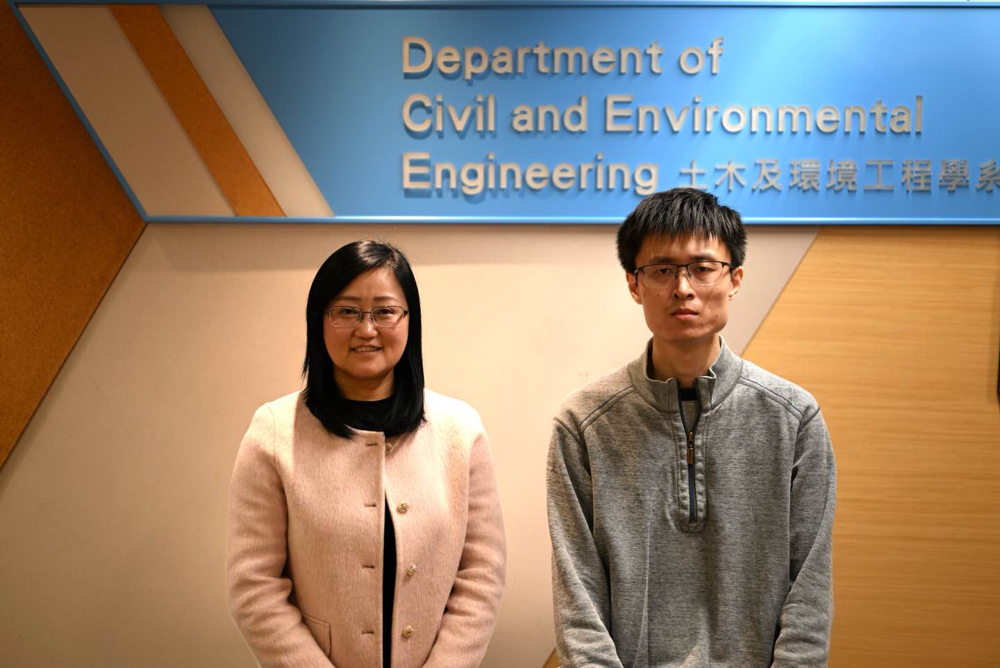 Prof. SU Hui (left) and Prof. WU Mengxi (right), both from the Department of Civil and Environmental Engineering of HKUST, have created a new method that significantly improves accuracy in climate predictions.