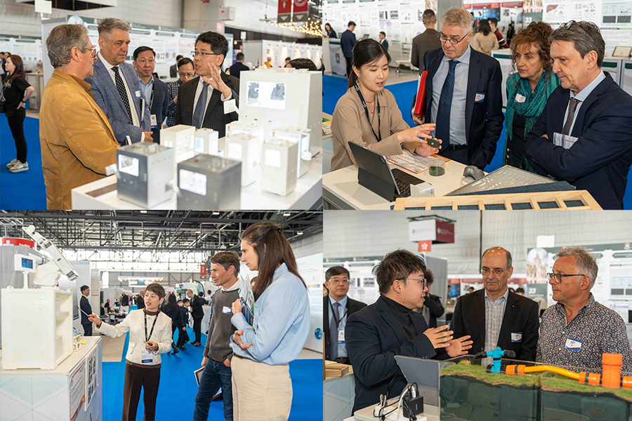 This year’s submissions feature groundbreaking contributions across various strategic areas at HKUST. The team introduce their innovative inventions to a panel of international judges.