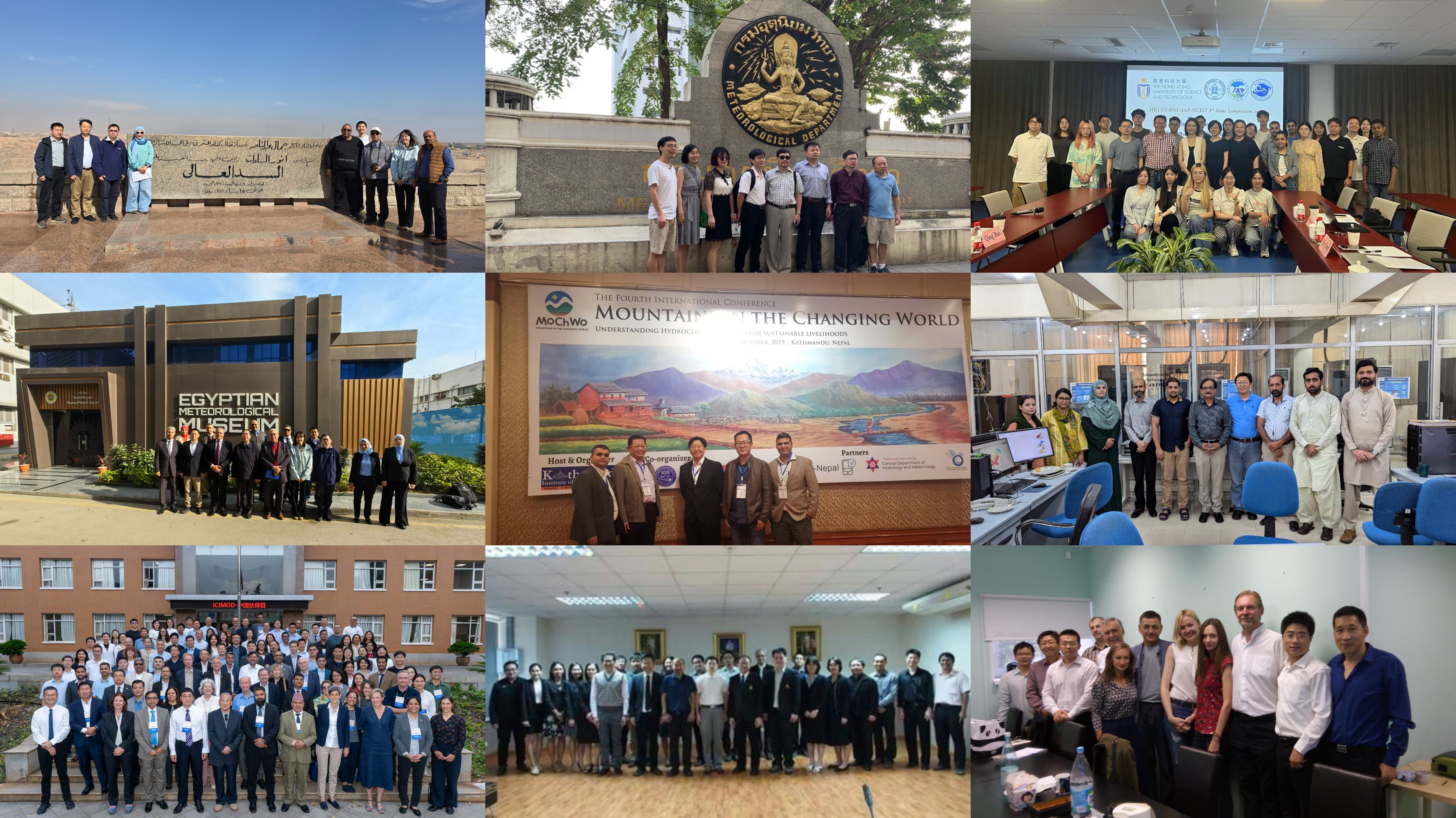 The SEPRESS program has engaged global partners, including universities, national meteorological and hydrological agencies, and research centers from Mainland China, Nepal, Egypt, Pakistan, Uganda, Tanzania, Thailand and Russia.   The photos include representatives from Egypt Ministry of Water Resources and Irrigation, Thai Meteorological Department, Institute of Atmospheric Physics Chinese Academy of Sciences, Beijing Normal University, Nanjing University of Information Science & Technology, Department of 
