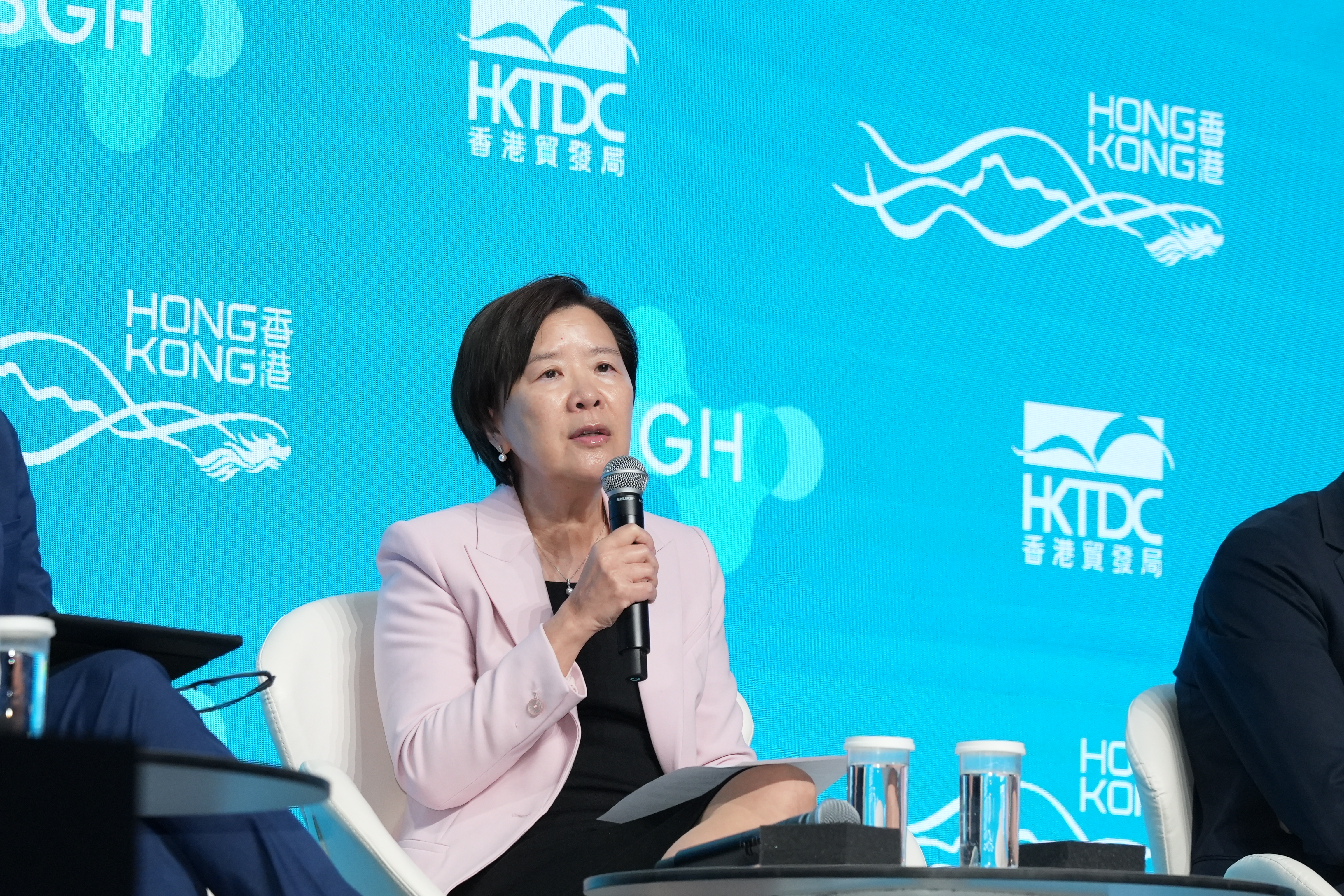 HKUST President Prof. Nancy IP emphasizes the crucial role of universities in advancing healthcare knowledge and training future professionals.