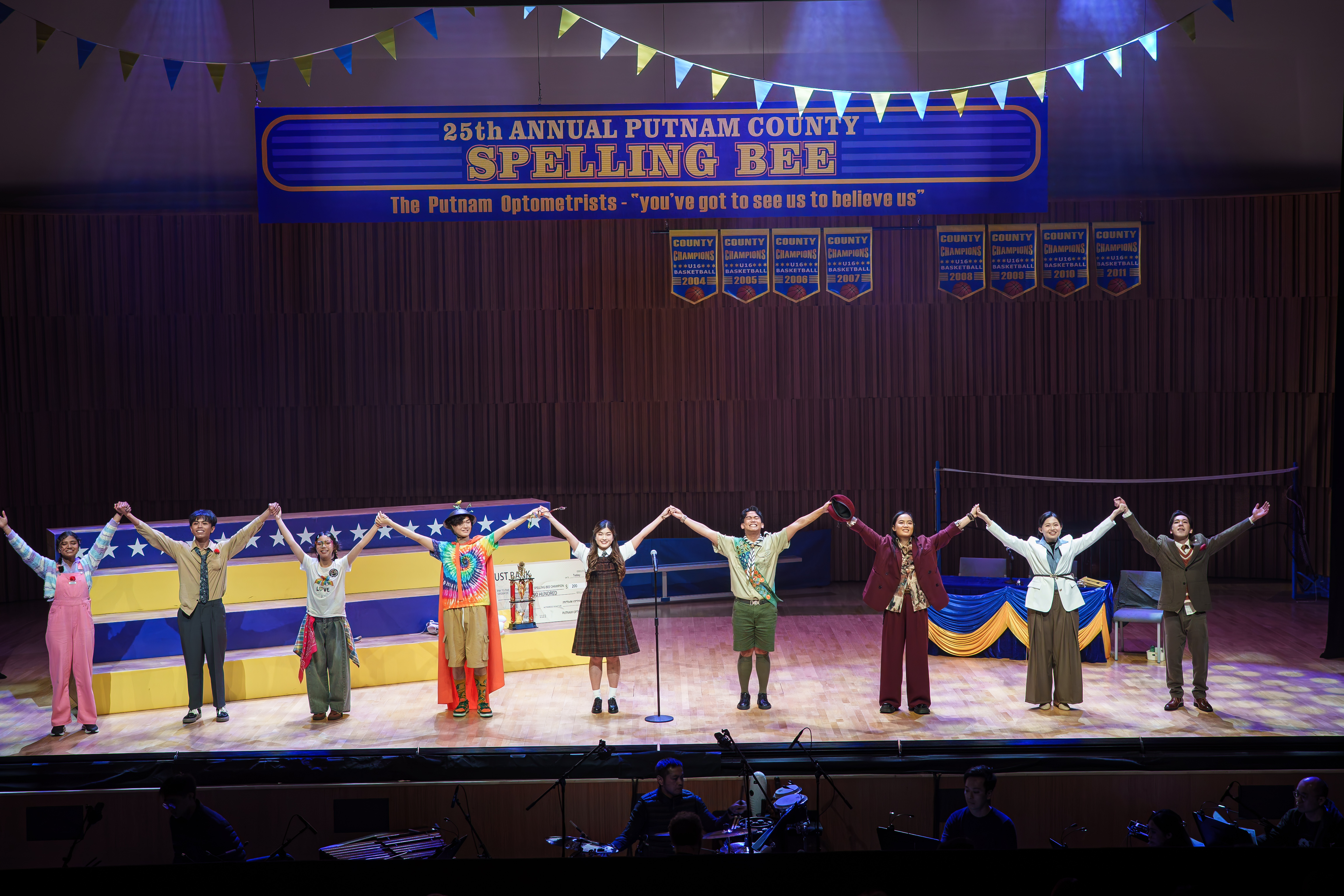 Cheers and rapturous applause reverberated through the hall as the cast took their final bow.