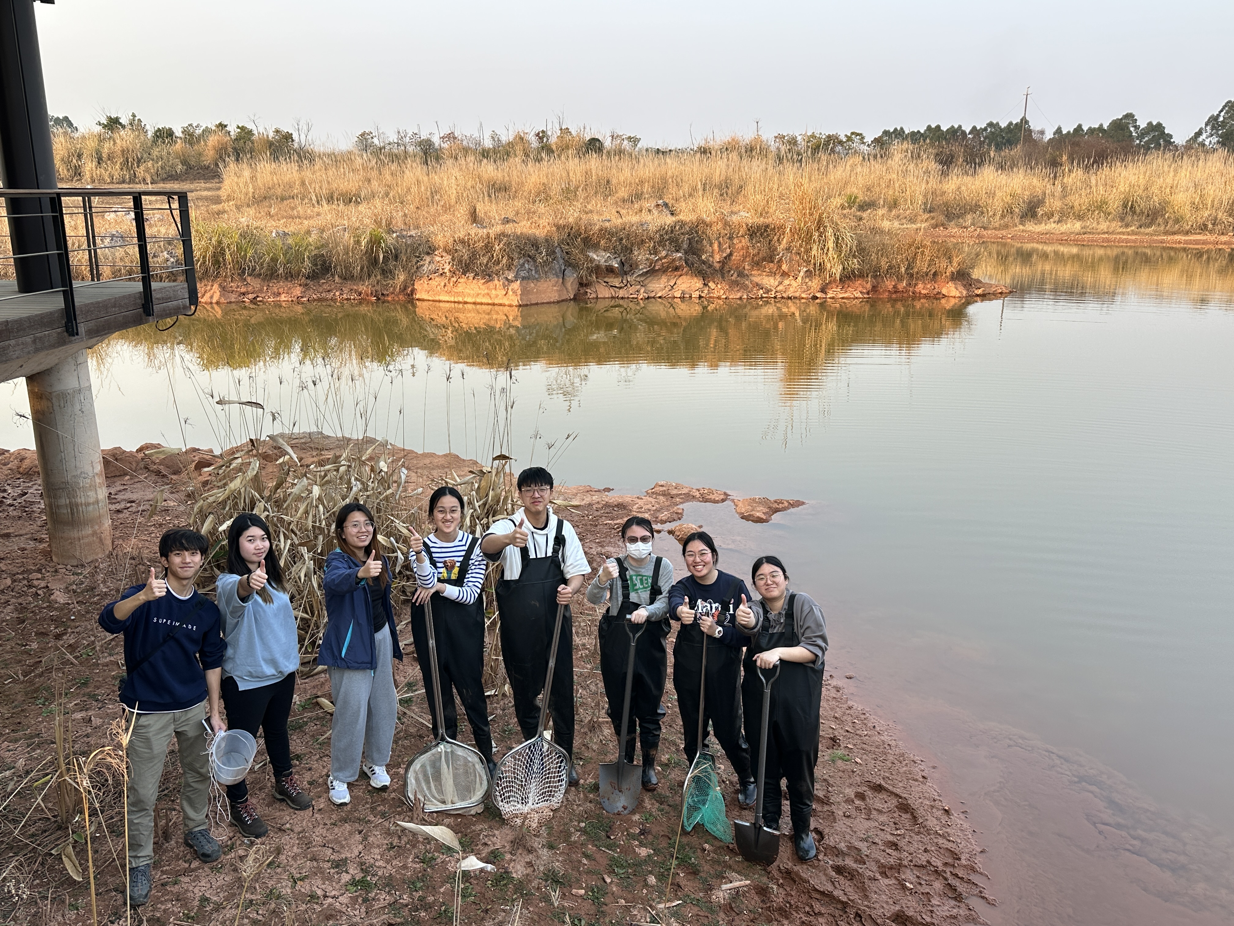 HKUST’s research teams will visit Integral twice a year to conduct field research and ecological surveys focused on biodiversity and lake ecosystems in Guilin. The first batch of students visited Integral in January this year for preliminary research on its biodiversity.