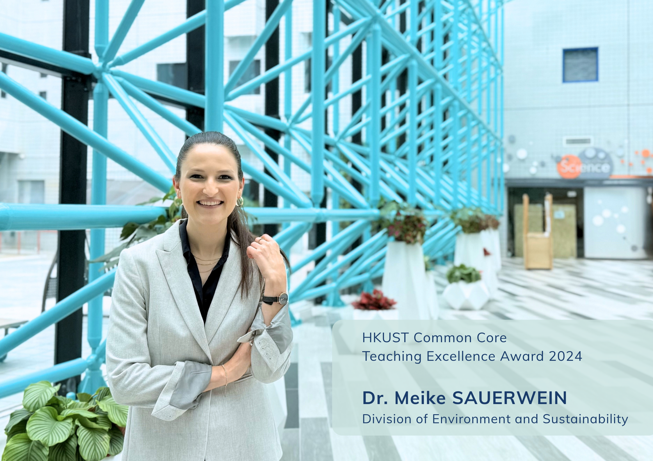 Dr. Meike Sauerwein empowers students to rethink sustainability and their roles in shaping a more conscious world. 