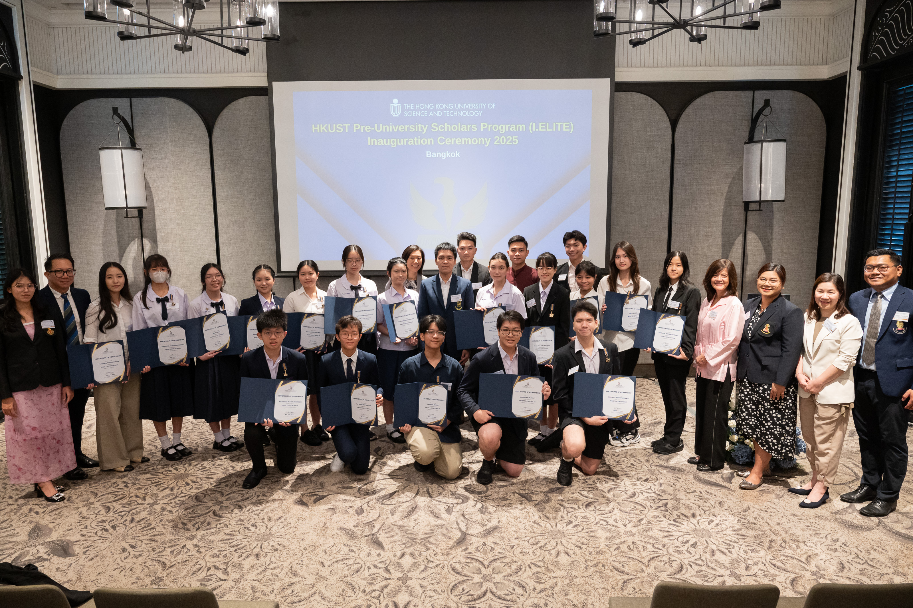 Over 770 high-performing students from 11 countries and regions have joined the inaugural I-ELITE program. Notably, Thailand represents the third-largest cohort in HKUST’s I-ELITE program, following Hong Kong and Mainland China. A welcoming ceremony was held in Bangkok earlier, inviting students and parents from several top schools in Thailand to participate. 