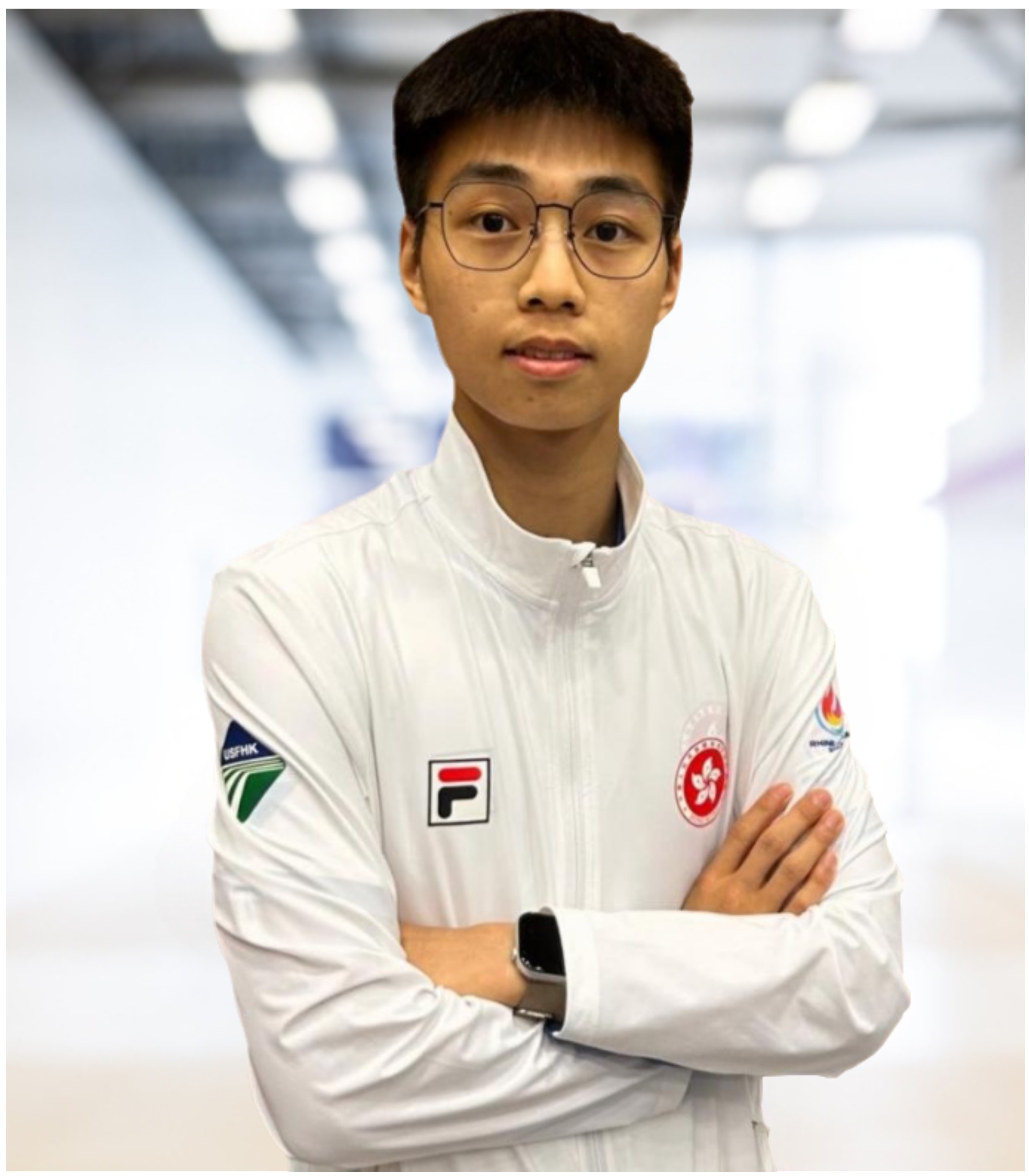 陳建鋒是理學院三年級學生，將代表香港出戰男子54公斤級跆拳道比賽。