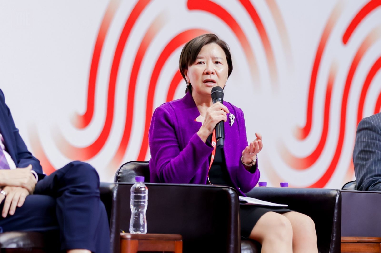 Prof. Nancy IP shares her insights at the Asia Universities Summit 2025.
