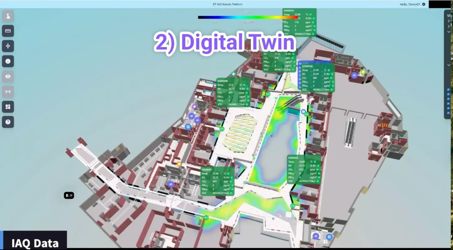 Robot-led facilities inspection - Prof. Jack CHENG Chin-Pang. (Research Image)
