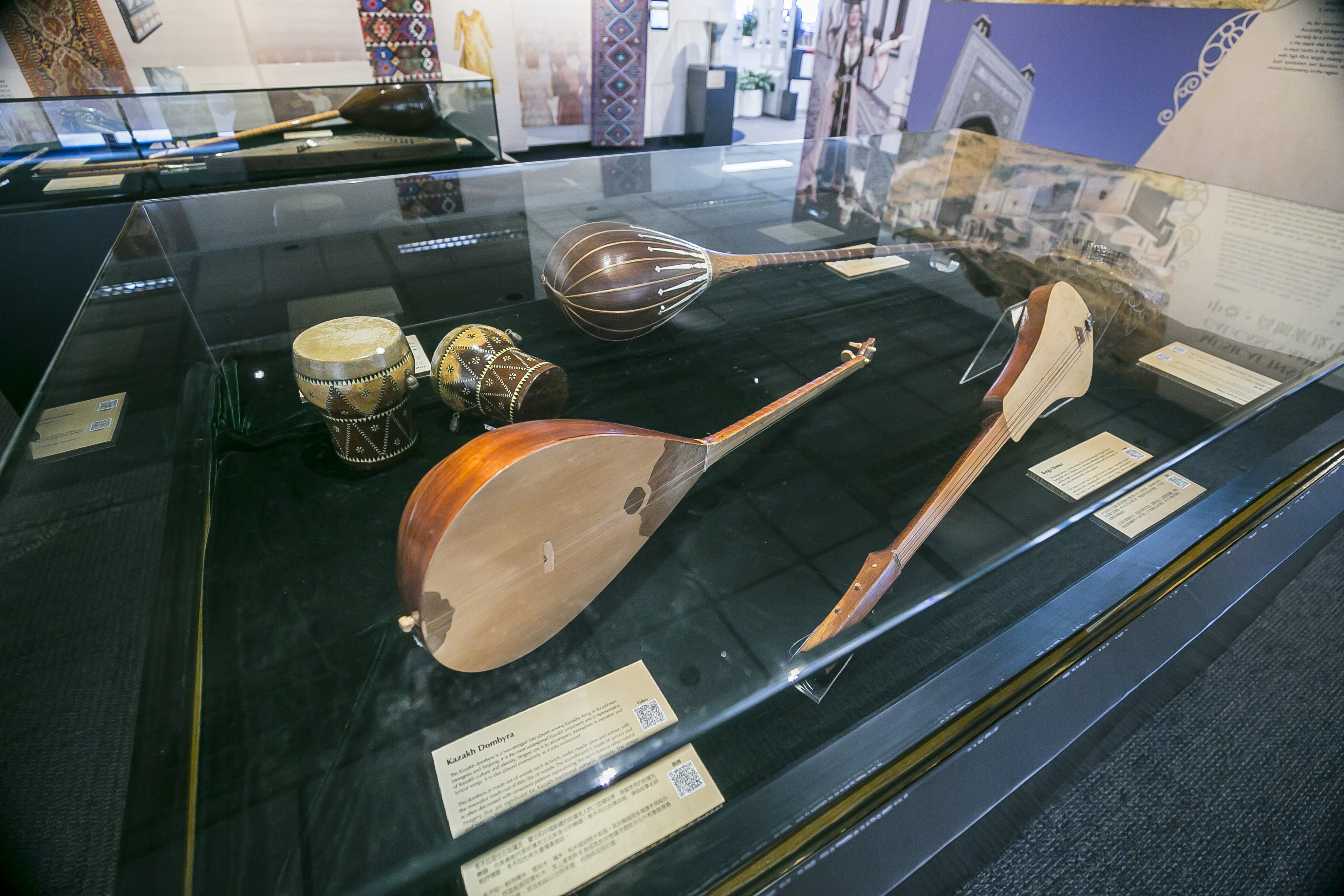 The exhibition showcases more than 40 exhibits. 