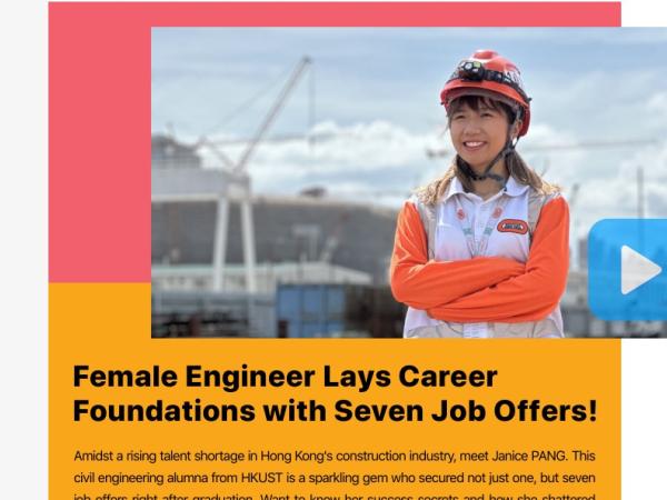 Female engineer lays career foundations with sever job offers