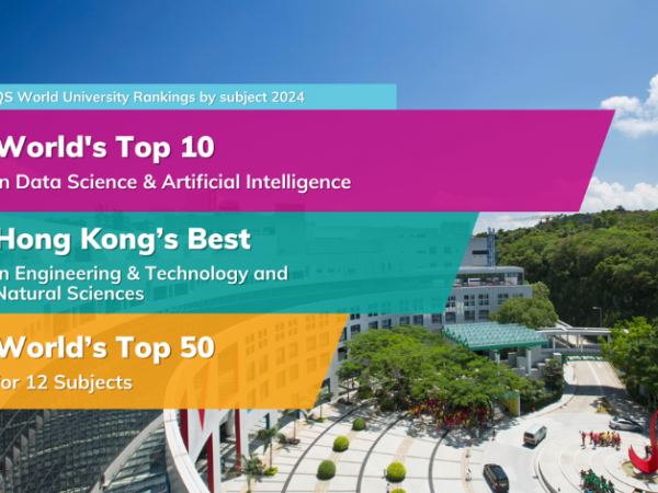 QS world university rankings by subject 2024. World's Top 10 in Data science and artificial intelligence. Hong kong's best in engineering & technology and natural sciences. World's top 50 for 12 subjects.