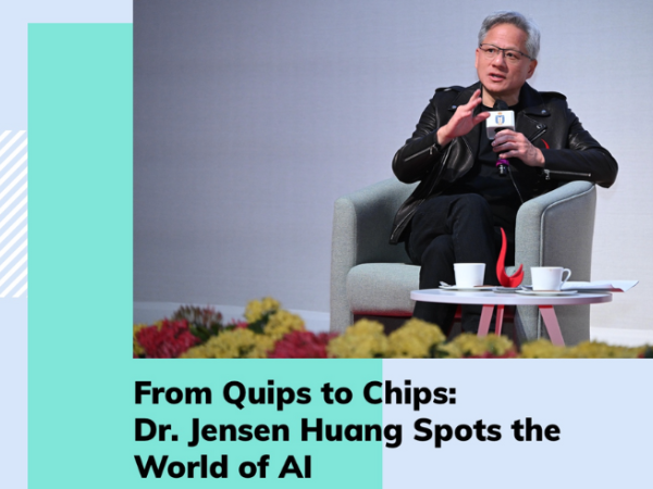From Quips to Chips: Dr. Jensen Huang Sports the World of AI