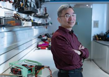 Prof. Tim Woo, Director of Center for Global & Community Engagement, fosters service learning, inclusion and STEAM education via robot competitions.