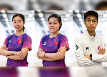 HKUST Trio Competes in World University Games for Table Tennis and Taekwondo (Chinese Version only)