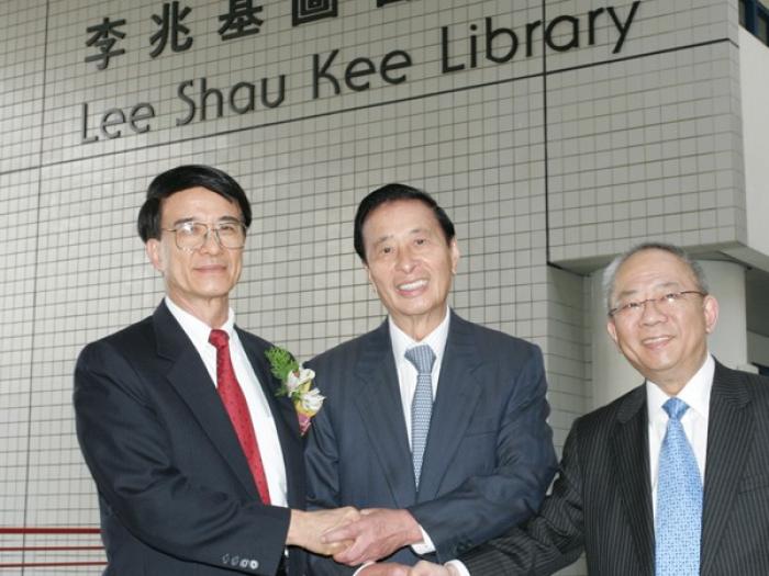 The University Library was named after Dr. Lee Shau Kee in 2006 in recognition of his contribution to the University.