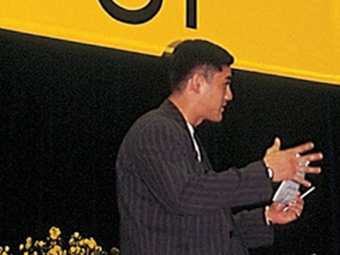 Bill Gates talked about the future of the digital revolution at HKUST.