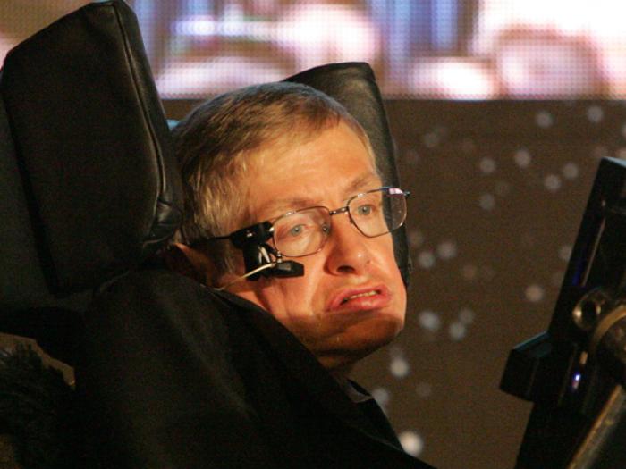 Prof. Stephen Hawking delivered the inaugural lecture for the Institute for Advanced Study.