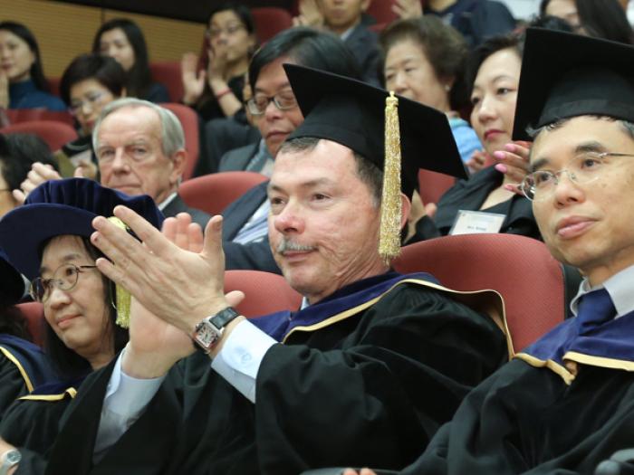 HKUST held The Third Inauguration Ceremony of Named Professorships.
